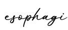 单词esophagi书写