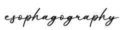 单词esophagography书写