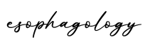 单词esophagology书写
