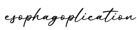 单词esophagoplication书写