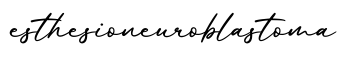 单词esthesioneuroblastoma书写