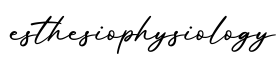 单词esthesiophysiology书写