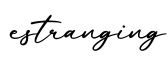 单词estranging书写