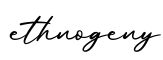 单词ethnogeny书写