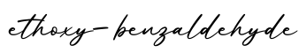 单词ethoxy-benzaldehyde书写