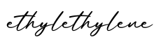 单词ethylethylene书写