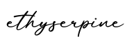 单词ethyserpine书写