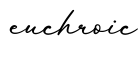 单词euchroic书写