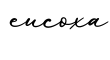 单词eucoxa书写