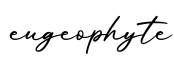 单词eugeophyte书写