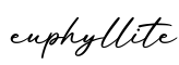 单词euphyllite书写