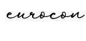 单词eurocon书写