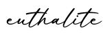 单词euthalite书写