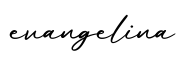 单词evangelina书写
