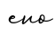 单词evo书写