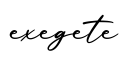 单词exegete书写