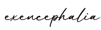 单词exencephalia书写