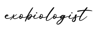 单词exobiologist书写