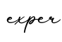单词exper书写