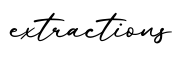 单词extractions书写