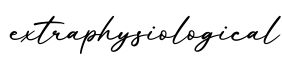 单词extraphysiological书写