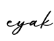 单词eyak书写