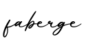 单词faberge书写
