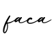 单词faca书写