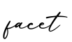 单词facet书写