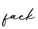 单词fack书写