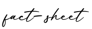 单词fact-sheet书写