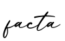单词facta书写