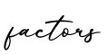 单词factors书写