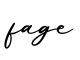 单词fage书写