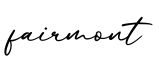 单词fairmont书写