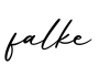 单词falke书写