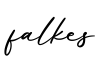 单词falkes书写