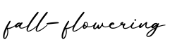 单词fall-flowering书写