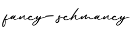 单词fancy-schmancy书写