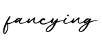 单词fancying书写