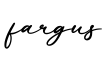 单词fargus书写