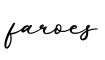 单词faroes书写