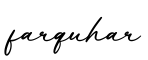 单词farquhar书写