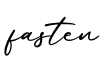 单词fasten书写