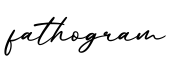 单词fathogram书写