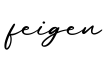 单词feigen书写