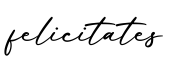 单词felicitates书写