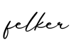 单词felker书写