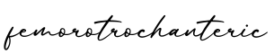 单词femorotrochanteric书写