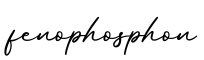 单词fenophosphon书写